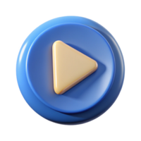 signature modern Play button icon. Triangle pointing right. Clean lines, with Scalable Design. exclusive png