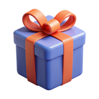 impressive calm urban Scalable illustration of a gift box. Clean lines, flat color. Single-weight stroke with Scalable Design. original png