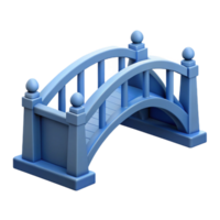 signature futuristic Minimal blueprint of a bridge. Clean lines, single-weight stroke with Scalable Design. exclusive png