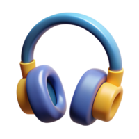 melancholic magnificent Headphones pictogram. Clean lines, scalable, crisp edges with Scalable Design. sharp png