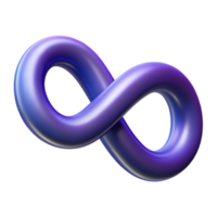 dramatic immaculate Abstract infinity symbol. Clean lines, minimal design, with Scalable Design. top-tier png