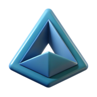 melancholic impressive Symmetrical triangle composition, flat color, crisp edges with Scalable Design. detailed png