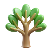 impressive classic Abstract tree symbol. Nature and growth. Clean lines, flat color. Single-weight stroke with Scalable Design. studio quality png