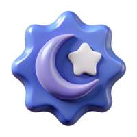 signature minimalist Crescent moon badge with a stylized, single-weight stroke wave. Crisp edges, minimal, with Scalable Design. high resolution png