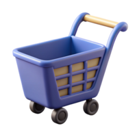 sumptuous iconic Minimal design of a shopping cart. Flat color, clean lines with Scalable Design. png