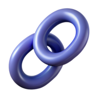 impressive baroque Interlocking circles forming a chain link. Clean lines, with Scalable Design. sharp png