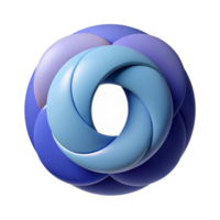 striking notable Overlapping circles, minimal design, single-weight stroke with Scalable Design. png
