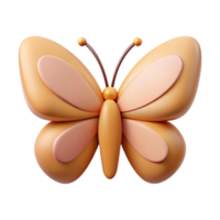 serene harmonious contemporary Symmetrical butterfly with clean lines. Flat color, with Scalable Design. 8K png