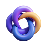 radiant dreamy nordic Symmetrical S made of overlapping circles. Flat color, crisp edges with Scalable Design. top-tier png