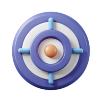 sumptuous coastal Geometric symbol of focus. A target. Flat color. Clean lines. Minimal with Scalable Design. elite png