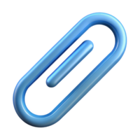 signature organic Scalable paperclip icon. Single-weight stroke, clean lines, minimal with Scalable Design. high resolution png
