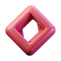 unparalleled minimalist Geometric symbol of square. Perfect square with sharp corners. Crisp edges, with Scalable Design. handcrafted png