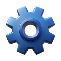 vibrant futuristic Symmetrical of a cogwheel. Crisp edges, with Scalable Design. studio quality png