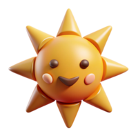 serene organic Sun character with eight triangular rays. Symmetrical, flat color, with Scalable Design. sharp png
