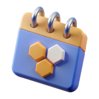 magnificent geometric A scalable calendar icon. Geometric, flat color, single-weight stroke with Scalable Design. ultra HD png