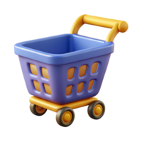 radiant distinguished Stylized shopping cart icon. Minimal design, flat color, with Scalable Design. png