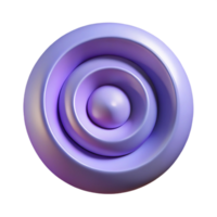 rare rustic Octagonal badge, single-weight stroke, symmetrical design, flat purple color with Scalable Design. refined png