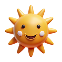splendid timeless Circular sun character with simple rays, smiling face. Scalable, single-weight stroke, flat color with Scalable Design. png