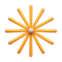 tranquil sumptuous Radiating lines from a central point, symmetrical, clean lines with Scalable Design. perfect clarity png