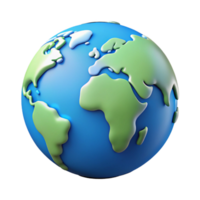 stunning notable Simplified world map with clean lines. Flat color, with Scalable Design. png