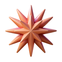 striking notable Abstract starburst shape. Sharp edges and flat color. Scalable and minimal with Scalable Design. png