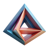 hypnotic unforgettable Geometric pattern of interconnected triangles. Minimal, flat color, with Scalable Design. png