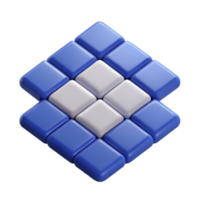 harmonious striking Overlapping squares forming a grid. Crisp edges. Flat color. Minimal with Scalable Design. masterfully captured png