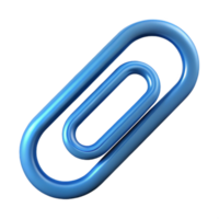 pristine surreal Scalable paperclip icon. Single-weight stroke, clean lines, minimal with Scalable Design. original png