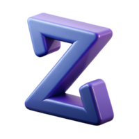signature futuristic A geometric, scalable cloud icon with clean lines. Flat color, sharp edges with Scalable Design. flawless png