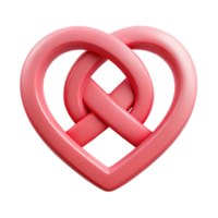 wonderful dramatic industrial A geometric heart icon composed of two intersecting circles. Clean lines, single-weight stroke with Scalable Design. expertly shot png