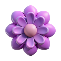 serene exceptional Flower with circular center and rounded petals. Clean lines, minimal design, flat color with Scalable Design. png