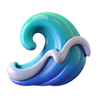 spectacular creative Clean lines depicting a stylized wave. Flat color, with Scalable Design. gallery standard png