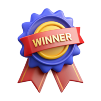 extraordinary joyful victorian Ribbon-shaped badge with the text Winner . Flat color, crisp edges, with Scalable Design. original png