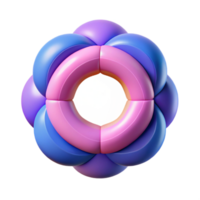 rare gothic Symmetrical S constructed from circles. Flat color, clean lines with Scalable Design. sharp png