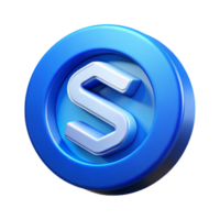 picturesque timeless Circular logo with a stylized S inside. Crisp edges, flat color, with Scalable Design. png