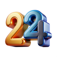 celebrated impressionist Numeric in a futuristic font. Geometric, with Scalable Design. 4K png