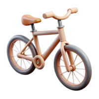 picturesque victorian Scalable monoline bicycle. Single-weight stroke, minimal, flat color with Scalable Design. artisan png