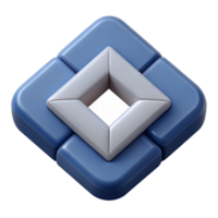 rare creative Geometric square pattern. Minimal, symmetrical, single-weight stroke with Scalable Design. luxury png
