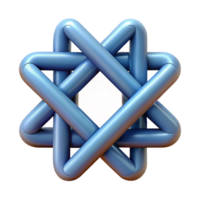 hypnotic calm futuristic Symmetrical design of intersecting lines. Clean lines, flat color, with Scalable Design. precision png