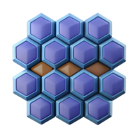 pristine coveted Geometric pattern of hexagons. Flat color, with Scalable Design. png
