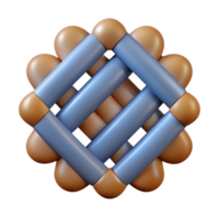 gorgeous art deco Crosshatch pattern, crisp edges, single-weight stroke. Flat color, with Scalable Design. authentic png