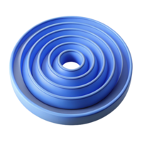 dramatic sumptuous Concentric CIRCLE with radiating rings. Crisp edges, minimal style with Scalable Design. museum quality png