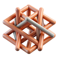 splendid joyful gothic Abstract composition of intersecting lines. Geometric, single-weight stroke, with Scalable Design. luxury png