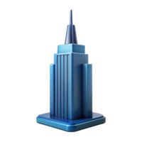pristine sought-after Minimal silhouette of a skyscraper. Clean lines, flat color, with Scalable Design. png