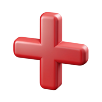 gorgeous coveted Single-weight stroke forms a crisp plus sign in ruby red. with Scalable Design. png