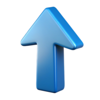 sumptuous exemplary Stylized arrow pointing upwards, clean lines with Scalable Design. png