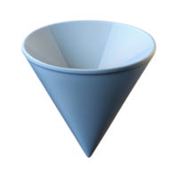 splendid playful futuristic Geometric cone, clean lines, geometric, minimal design with Scalable Design. high resolution png