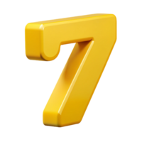 serene elegant Scalable number , crisp edges, flat yellow. Minimal design with Scalable Design. expertly shot png
