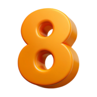 serene minimalist Scalable, flat color numeral . Crisp edges, clean lines with Scalable Design. studio quality png