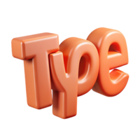 tranquil sumptuous Flat color TYPE in coral. Clean lines, crisp edges, symmetrical with Scalable Design. detailed png